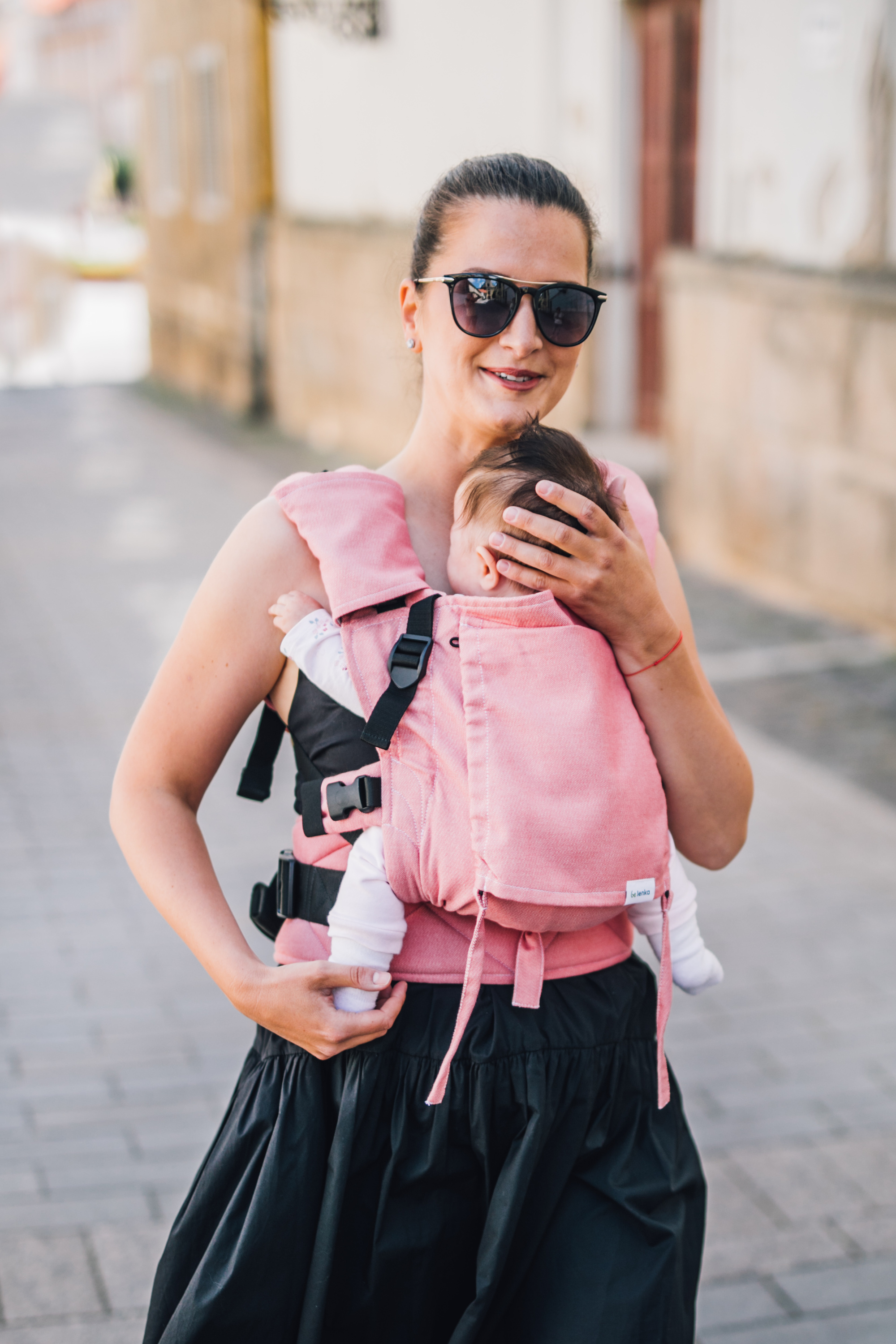 Nosítko Be Lenka Mini - Pink klasické bez možnosti křížení