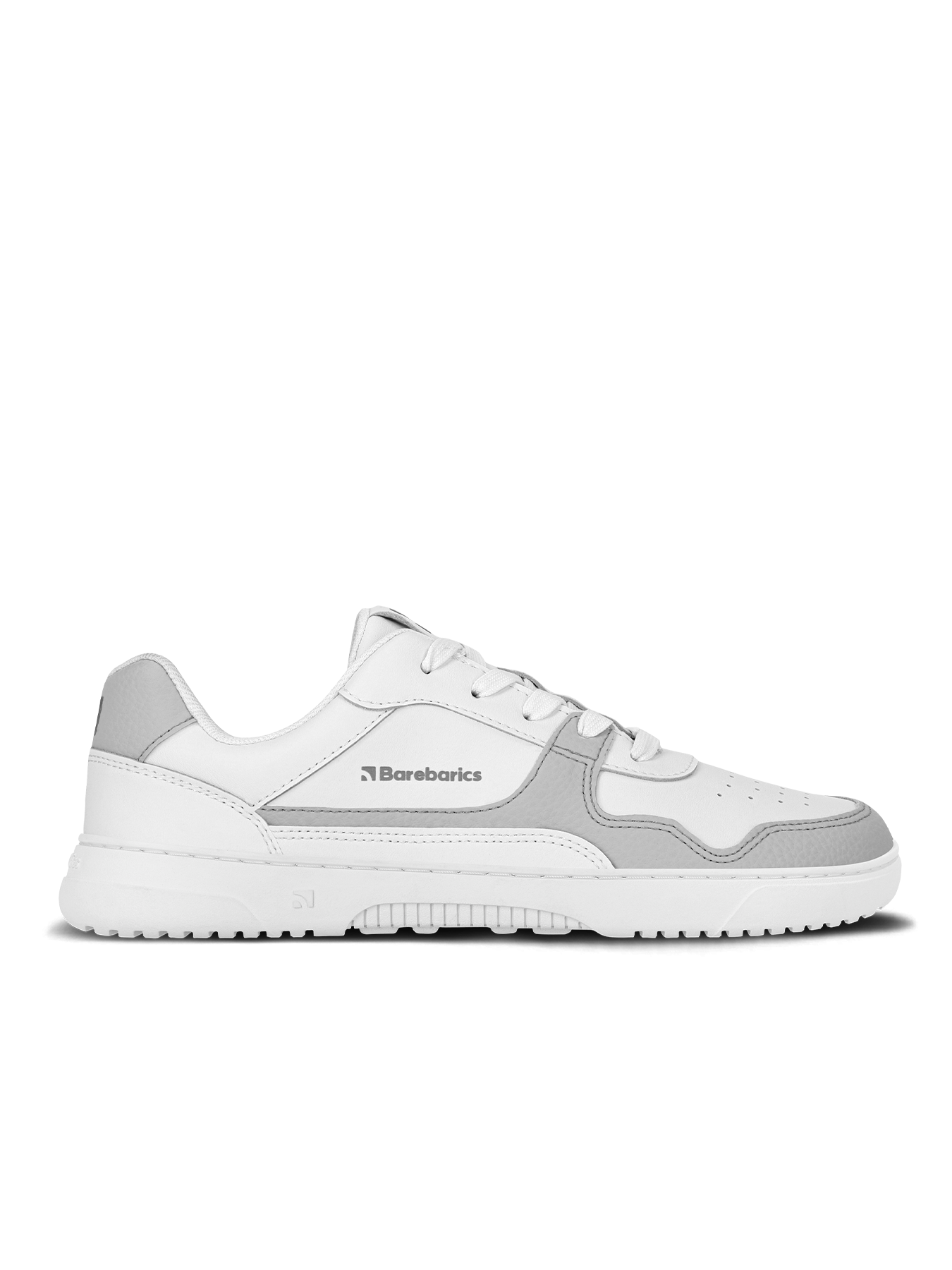 Barefoot tenisky Barebarics Zing - White & Light Grey