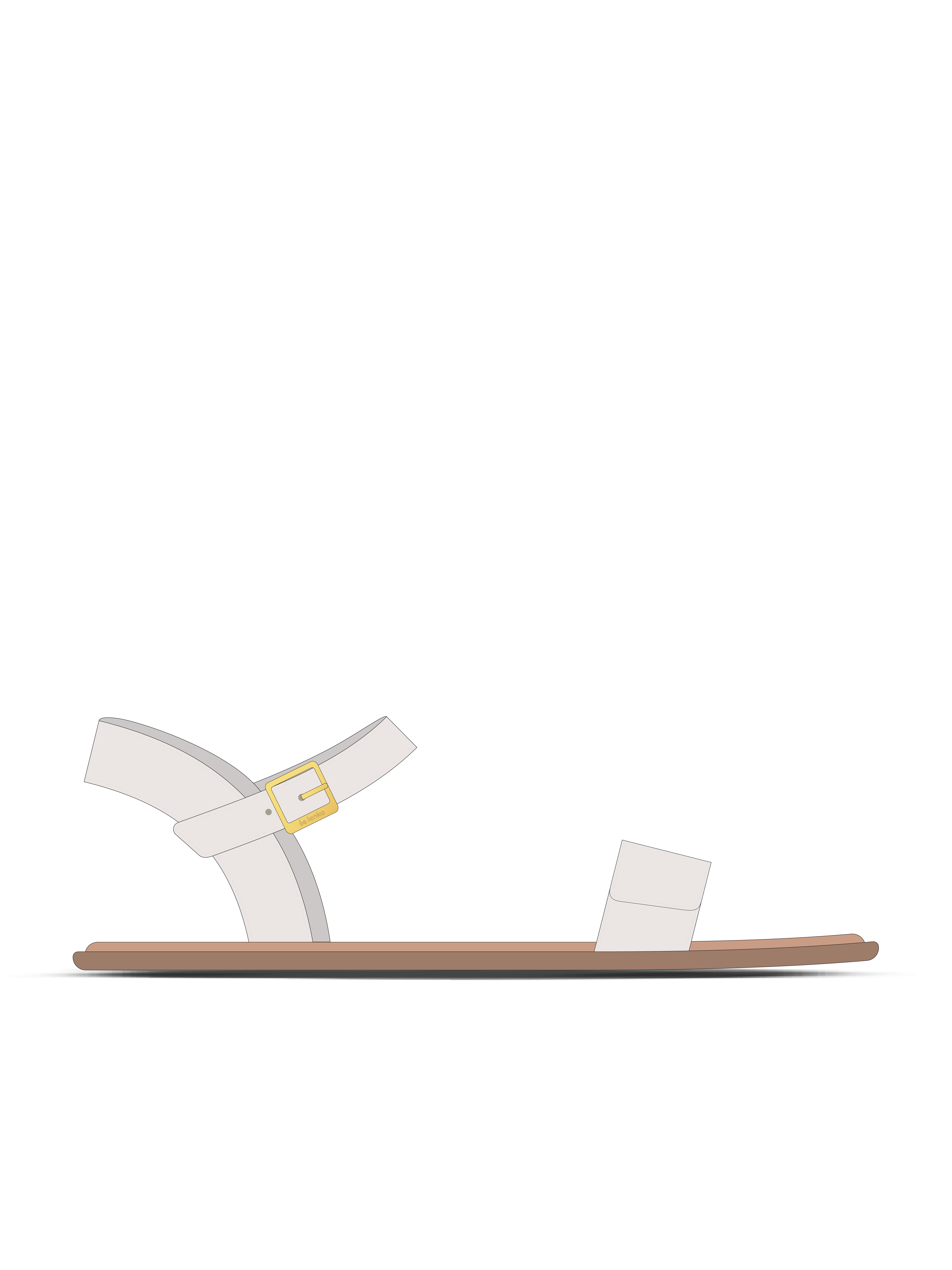 Barefoot sandály Be Lenka Grace 2.0 - Ivory