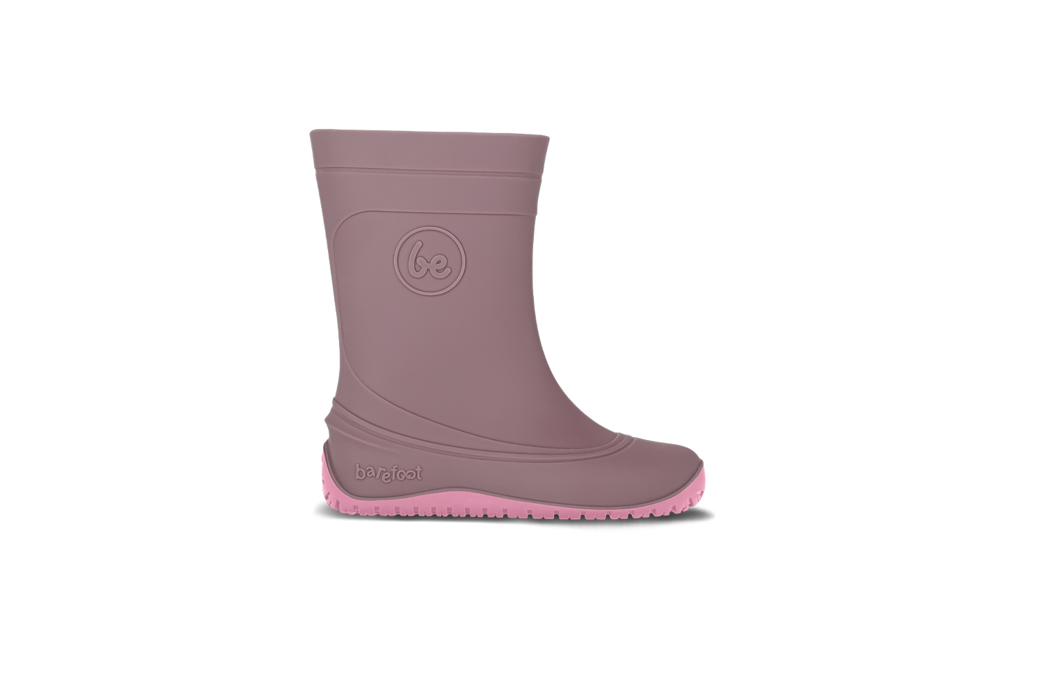 Dětské barefoot gumáky Be Lenka Pudds - Misty Pink