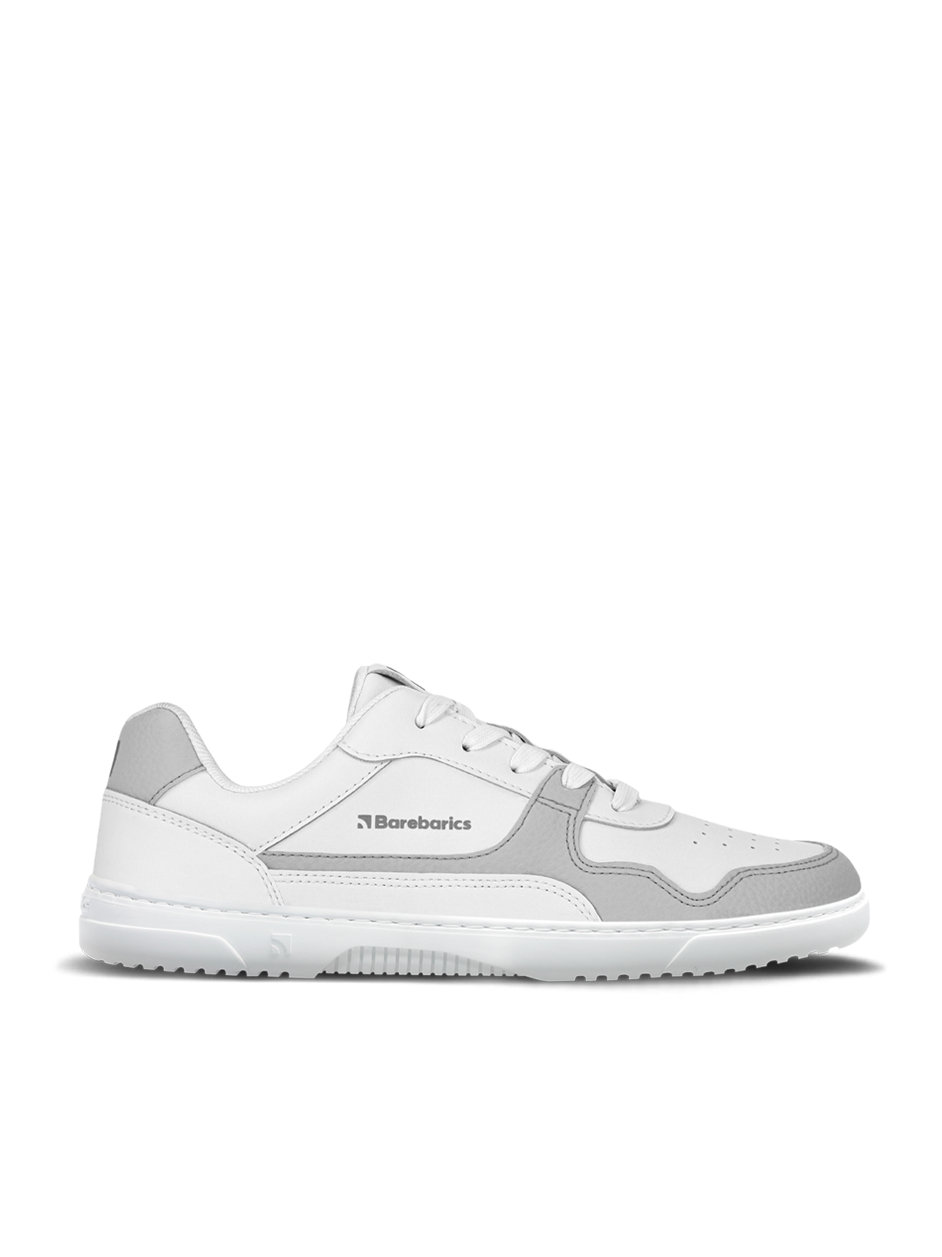 Barefoot tenisky Barebarics Zing - White & Light Grey