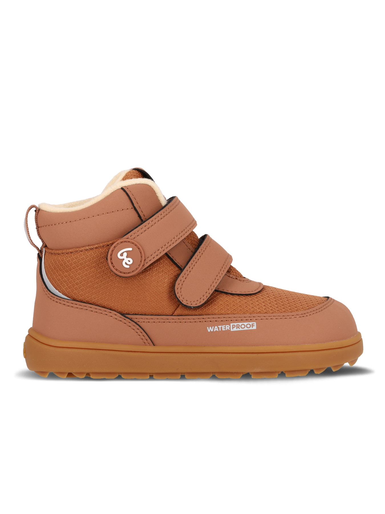 Dětské zimní barefoot boty Be Lenka Zippu Kids - All Brown
