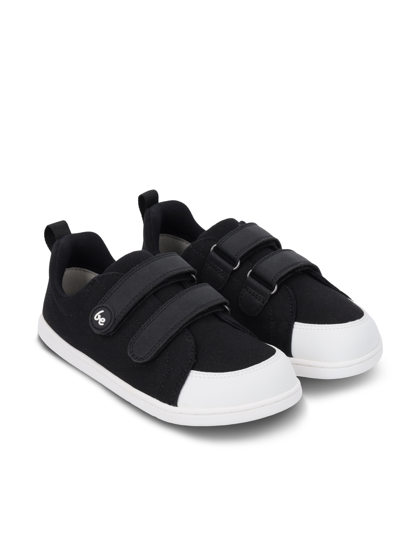 Dětské barefoot tenisky Be Lenka Canvi Kids - Black & White