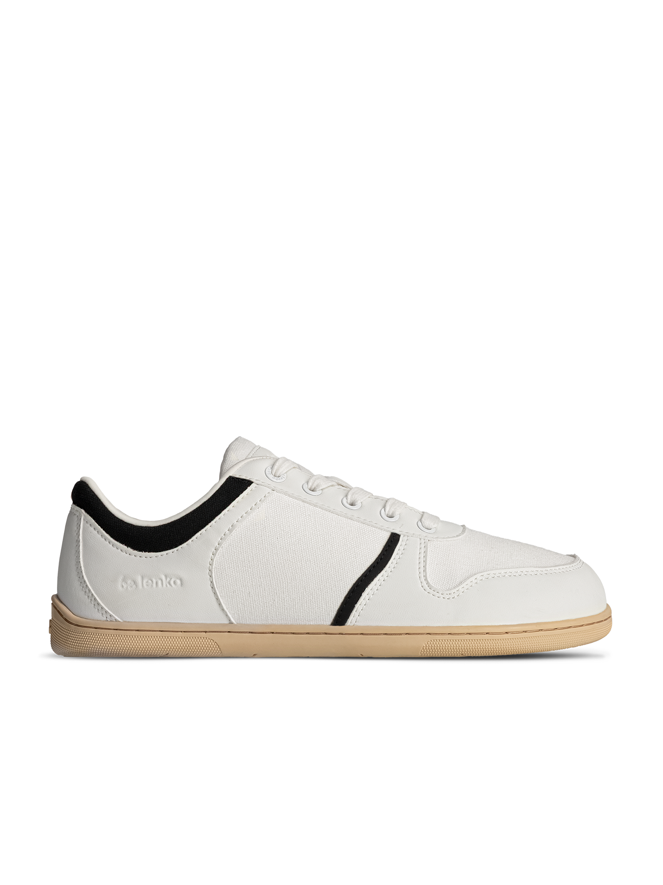 Barefoot tenisky Be Lenka Echo - White & Black Vegan