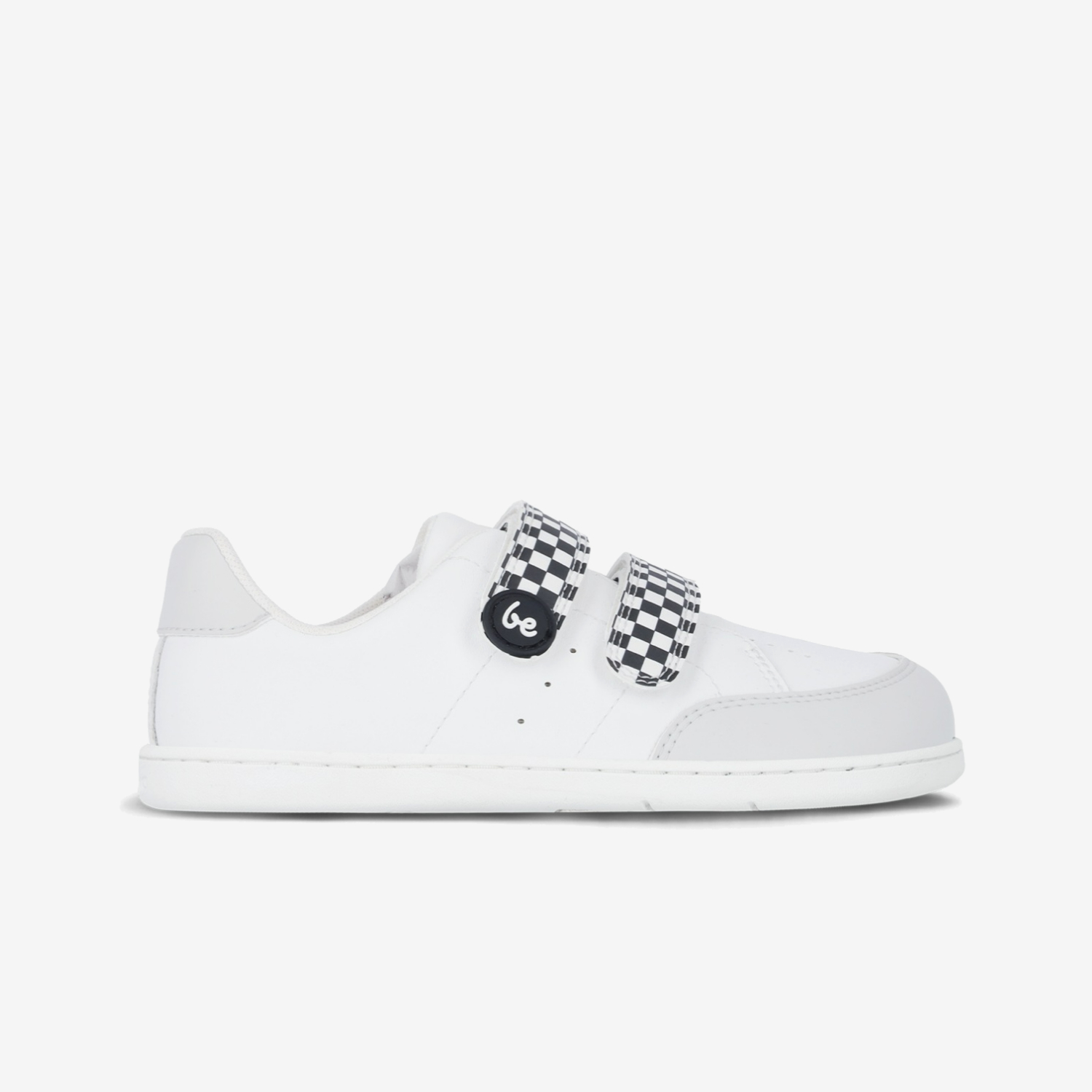 Dětské barefoot tenisky Be Lenka Energise Preschool - White & Checkerboard